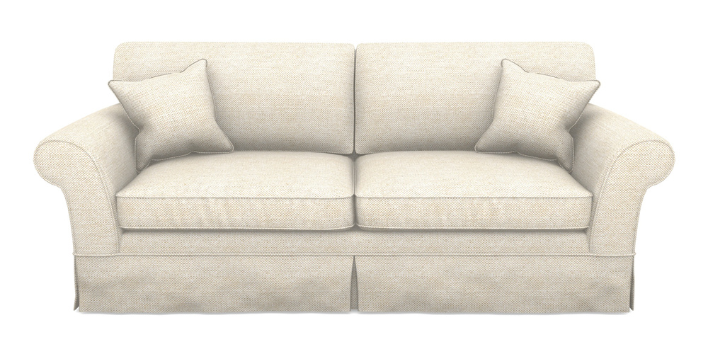 Product photograph of Lanhydrock 4 Seater Sofa In Sanday Linen - Natural from Sofas and Stuff Limited