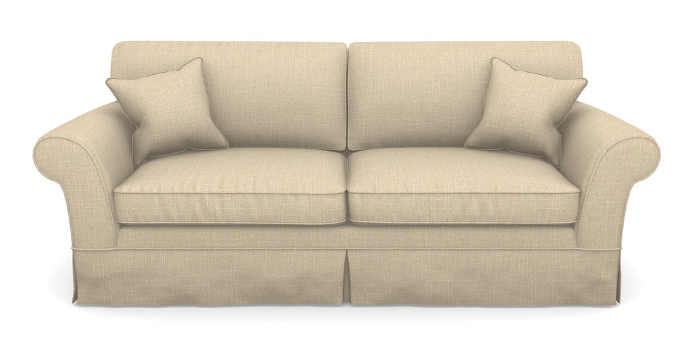 Product photograph of Lanhydrock 4 Seater Sofa In Tough As Houses - Parchment from Sofas and Stuff Limited