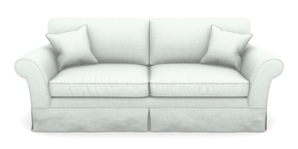 Product photograph of Lanhydrock 4 Seater Sofa In Tough As Houses - Silver from Sofas and Stuff Limited