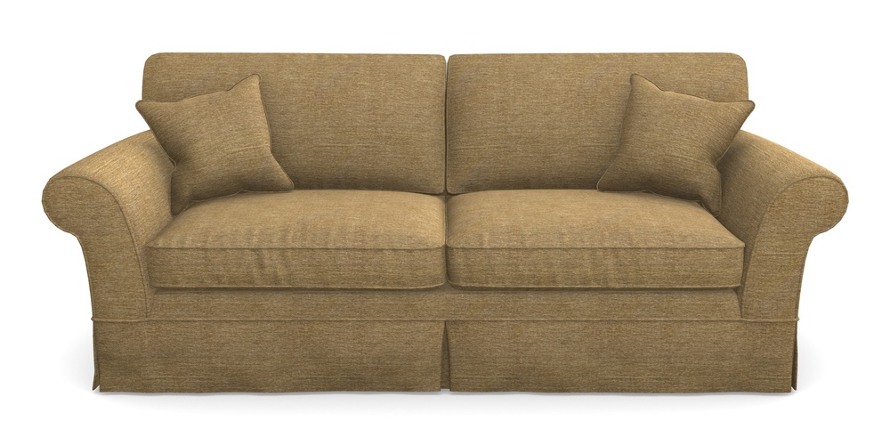 Product photograph of Lanhydrock 4 Seater Sofa In Textured Velvet - Balsa from Sofas and Stuff Limited
