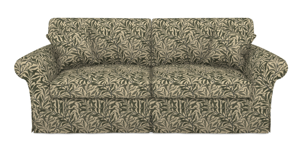 Product photograph of Lanhydrock 4 Seater Sofa In V A Drawn From Nature - Willow Bough Large - Dark Green from Sofas and Stuff Limited