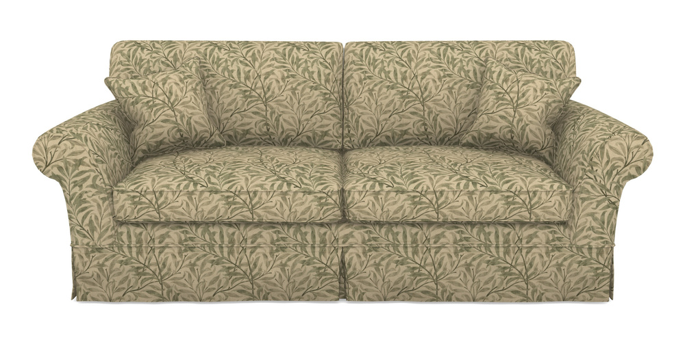 Product photograph of Lanhydrock 4 Seater Sofa In V A Drawn From Nature - Willow Bough Large - Light Green from Sofas and Stuff Limited