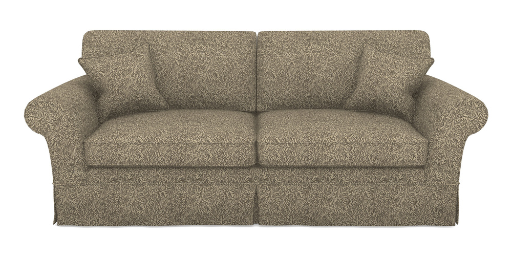 Product photograph of Lanhydrock 4 Seater Sofa In V A Drawn From Nature Collection - Willow - Brown from Sofas and Stuff Limited