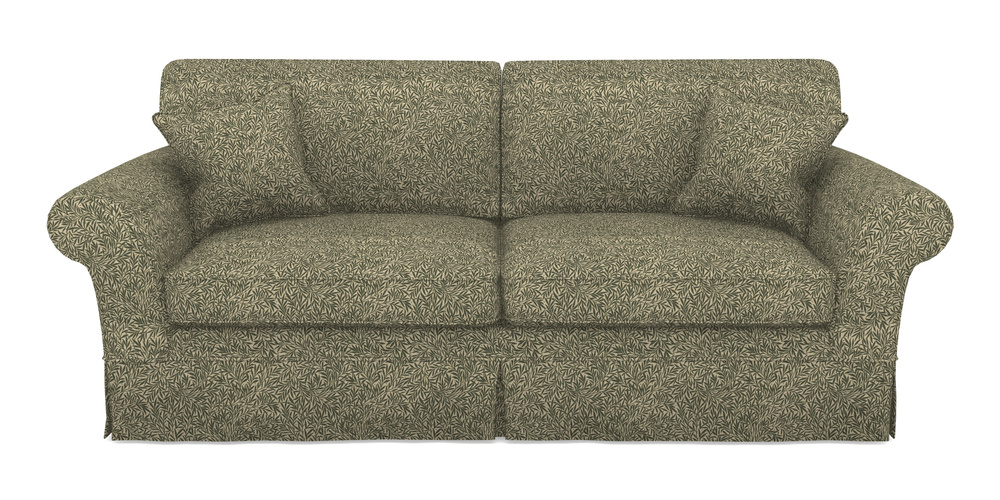 Product photograph of Lanhydrock 4 Seater Sofa In V A Drawn From Nature Collection - Willow - Dark Green from Sofas and Stuff Limited