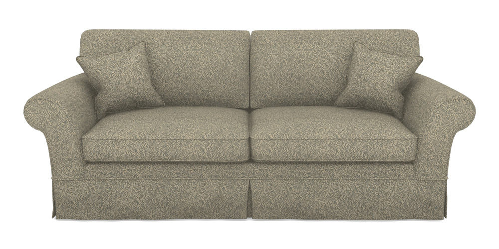 Product photograph of Lanhydrock 4 Seater Sofa In V A Drawn From Nature Collection - Willow - Duck Egg from Sofas and Stuff Limited