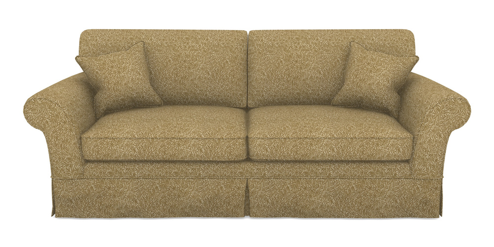 Product photograph of Lanhydrock 4 Seater Sofa In V A Drawn From Nature Collection - Willow - Gold from Sofas and Stuff Limited