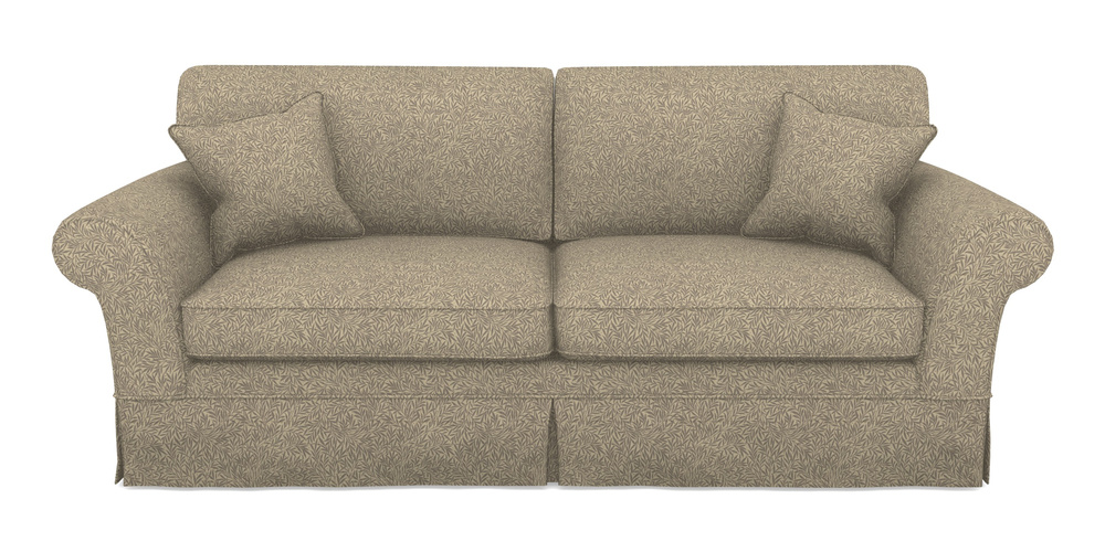 Product photograph of Lanhydrock 4 Seater Sofa In V A Drawn From Nature Collection - Willow - Grey from Sofas and Stuff Limited