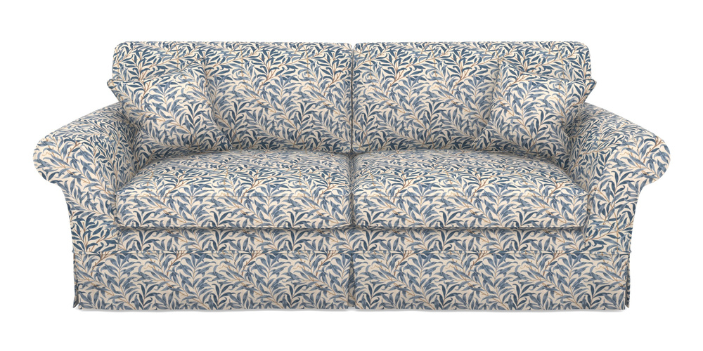 Product photograph of Lanhydrock 4 Seater Sofa In William Morris Collection - Willow Boughs - Woad from Sofas and Stuff Limited