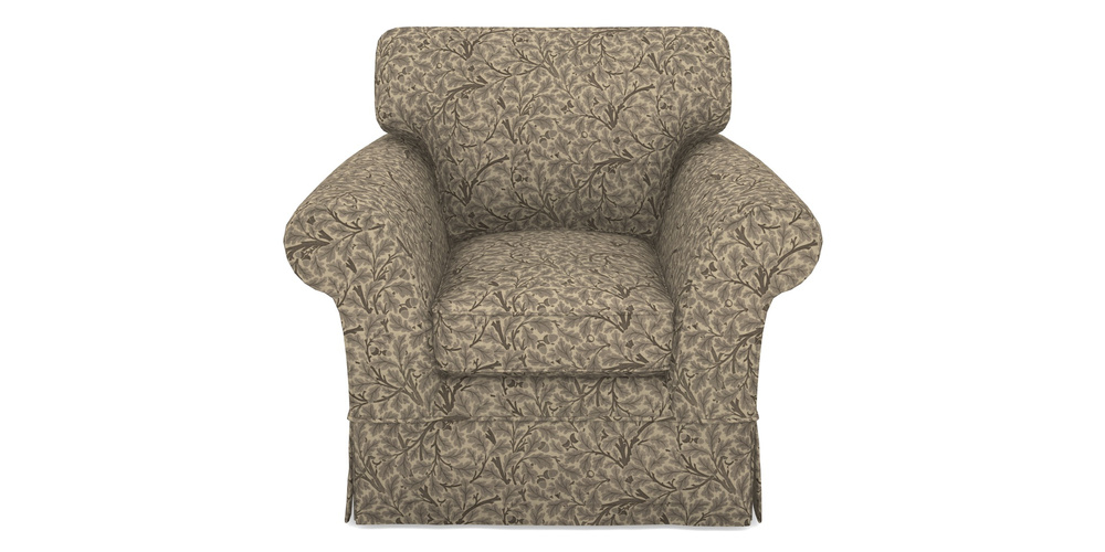 Product photograph of Lanhydrock Chair In V A Drawn From Nature Collection - Oak Tree - Brown from Sofas and Stuff Limited