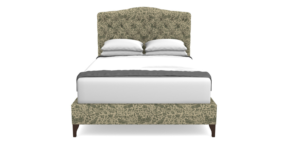 Product photograph of Lymechurch Double In V A Drawn From Nature - Bird And Rabbit - Dark Green from Sofas and Stuff Limited