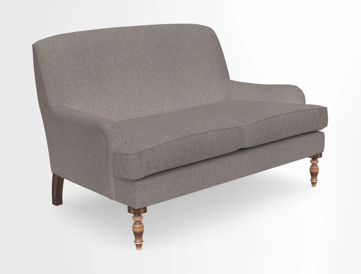 Lyndhurst 2 Seater Sofa in RHS Botanicals Mark Catesby Grosbeak Natural 