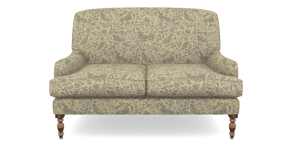 Product photograph of Lyndhurst 2 Seater Sofa In V A Drawn From Nature - Bird And Rabbit - Duck Egg from Sofas and Stuff Limited