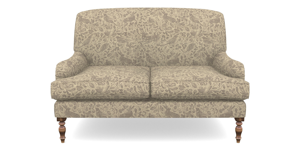 Product photograph of Lyndhurst 2 Seater Sofa In V A Drawn From Nature - Bird And Rabbit - Grey from Sofas and Stuff Limited