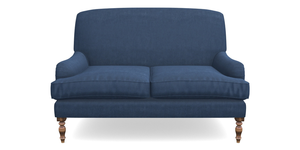 Product photograph of Lyndhurst 2 Seater Sofa In Clever Tough And Eco Velvet - Agean from Sofas and Stuff Limited