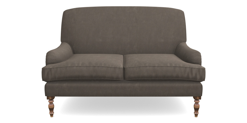 Product photograph of Lyndhurst 2 Seater Sofa In Clever Tough And Eco Velvet - Chrome from Sofas and Stuff Limited