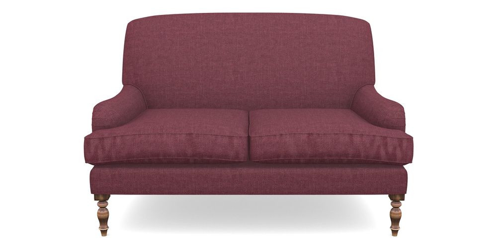 Product photograph of Lyndhurst 2 Seater Sofa In Easy Clean Plain - Chianti from Sofas and Stuff Limited