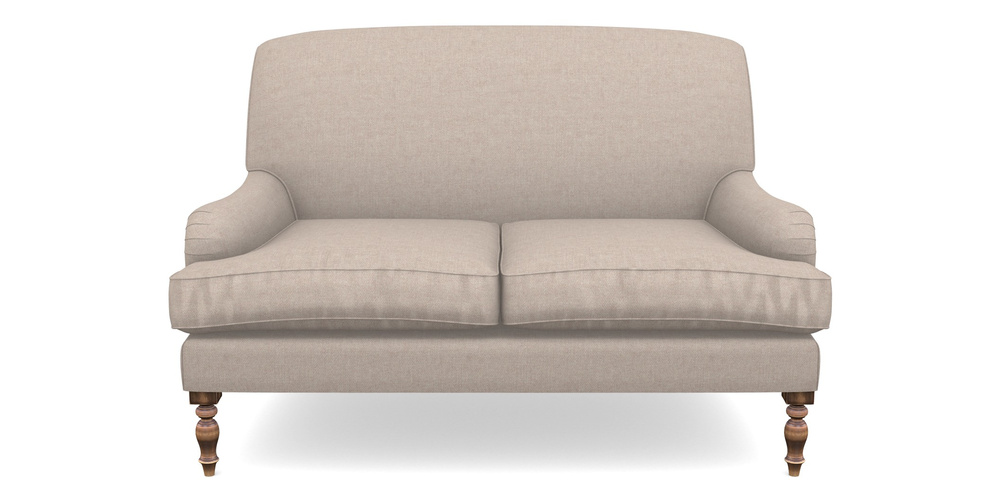 Product photograph of Lyndhurst 2 Seater Sofa In Easy Clean Plain - Cream from Sofas and Stuff Limited