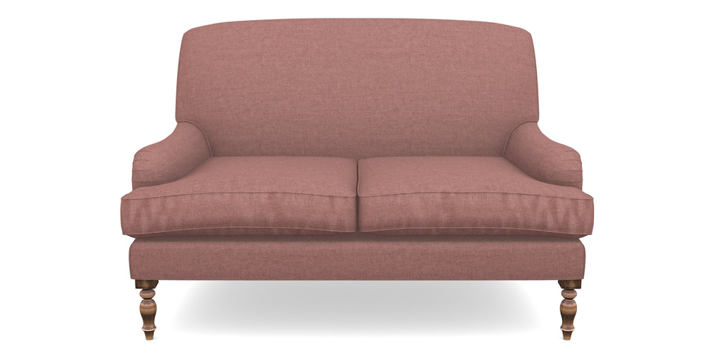 Product photograph of Lyndhurst 2 Seater Sofa In Easy Clean Plain - Rosewood from Sofas and Stuff Limited