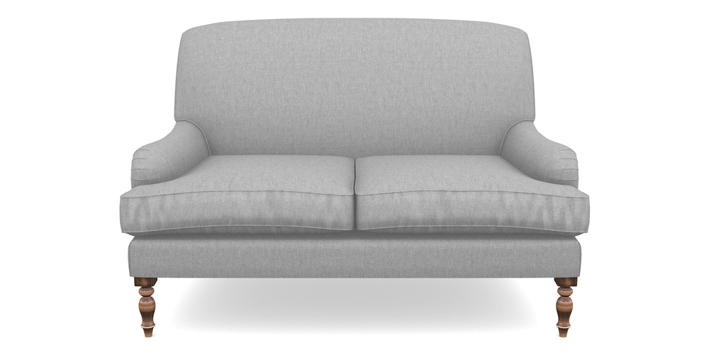 Product photograph of Lyndhurst 2 Seater Sofa In Easy Clean Plain - Silver from Sofas and Stuff Limited