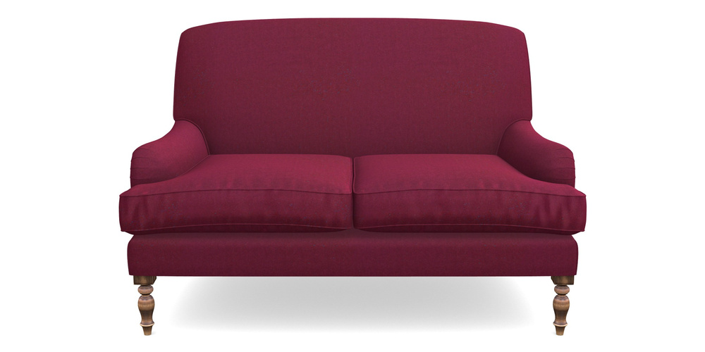 Product photograph of Lyndhurst 2 Seater Sofa In House Velvet - Claret from Sofas and Stuff Limited