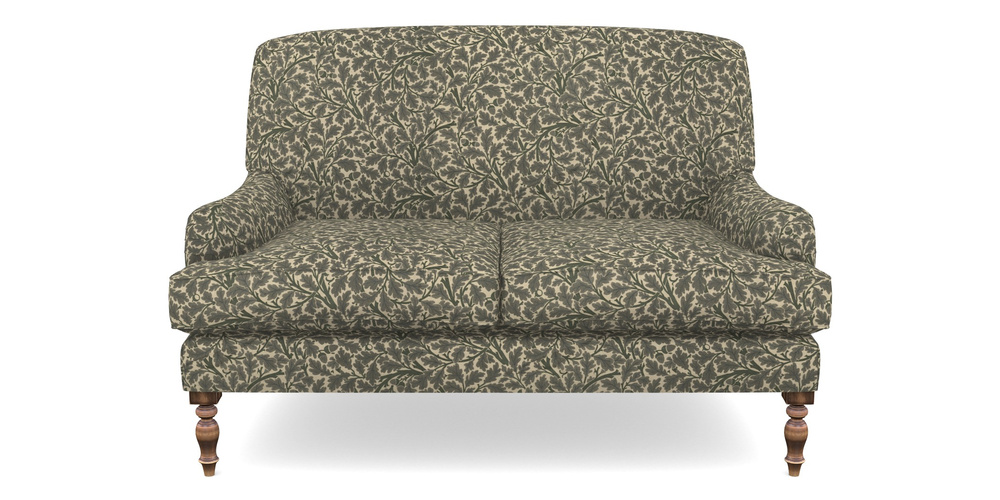 Product photograph of Lyndhurst 2 Seater Sofa In V A Drawn From Nature Collection - Oak Tree - Dark Green from Sofas and Stuff Limited