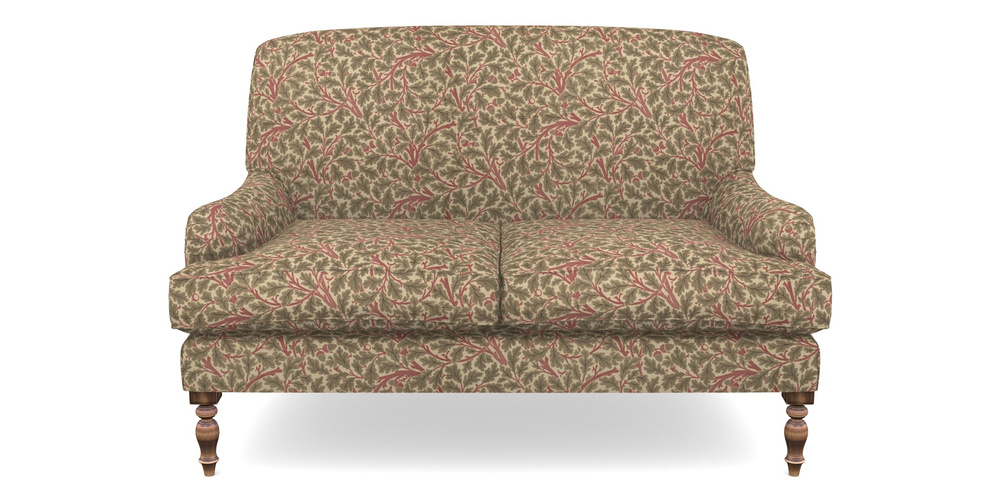 Product photograph of Lyndhurst 2 Seater Sofa In V A Drawn From Nature Collection - Oak Tree - Red from Sofas and Stuff Limited