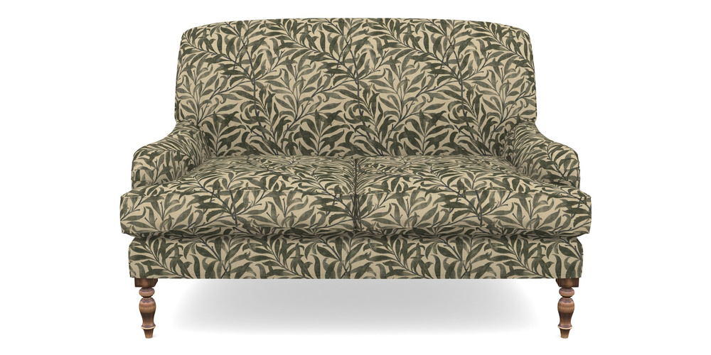 Product photograph of Lyndhurst 2 Seater Sofa In V A Drawn From Nature - Willow Bough Large - Dark Green from Sofas and Stuff Limited