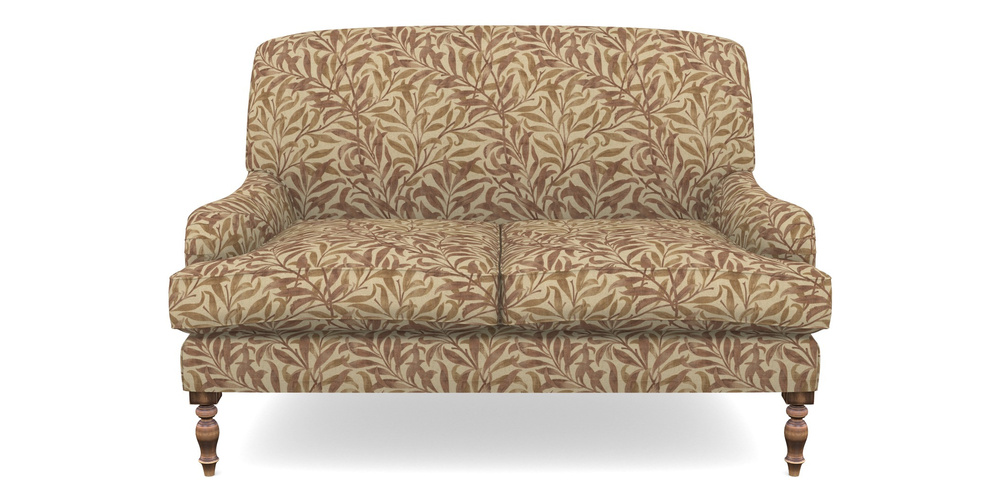 Product photograph of Lyndhurst 2 Seater Sofa In V A Drawn From Nature - Willow Bough Large - Terracotta from Sofas and Stuff Limited