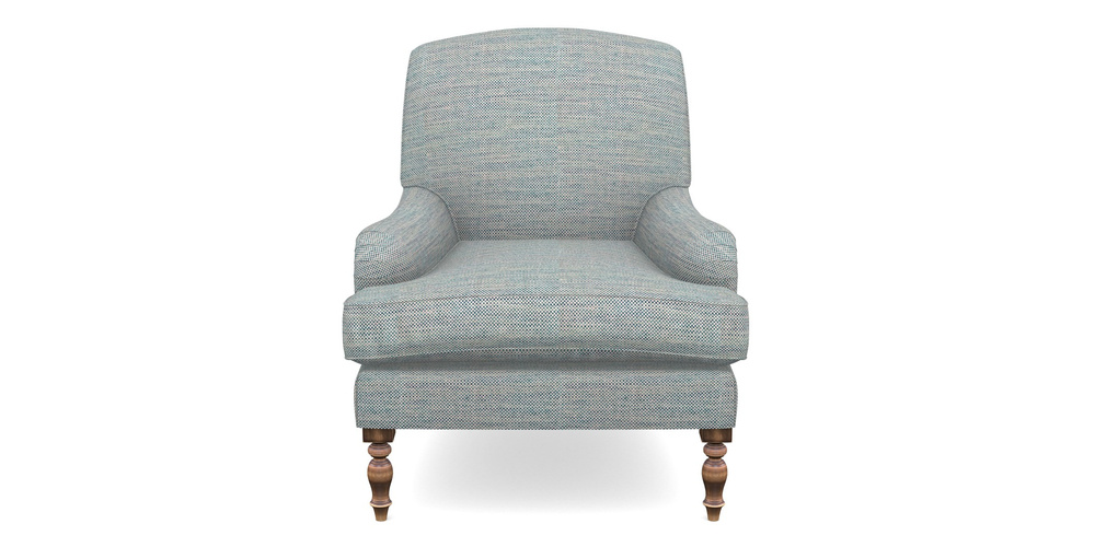 Product photograph of Lyndhurst Chair In Basket Weave - Blue from Sofas and Stuff Limited