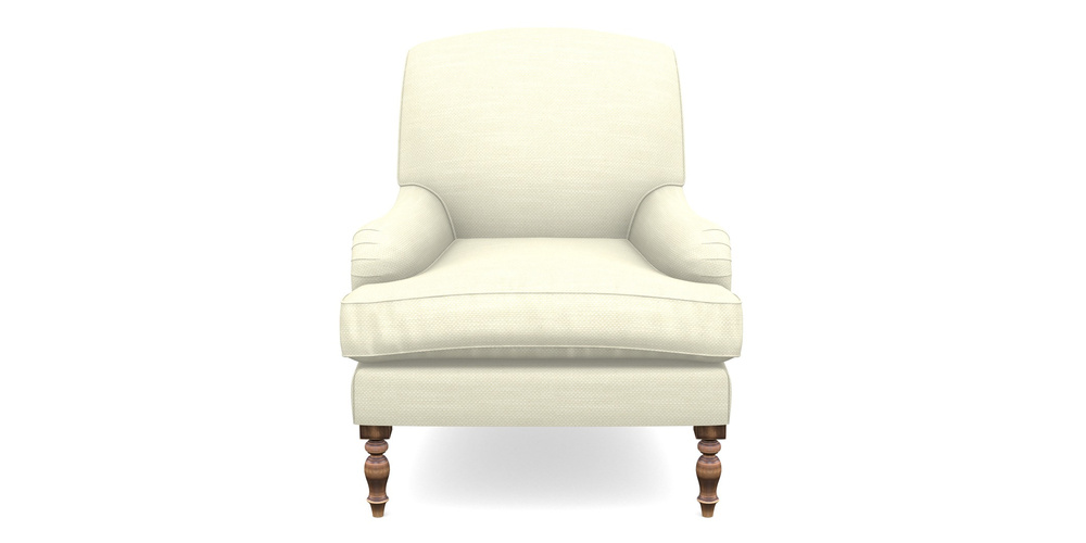 Product photograph of Lyndhurst Chair In Basket Weave - Cream from Sofas and Stuff Limited