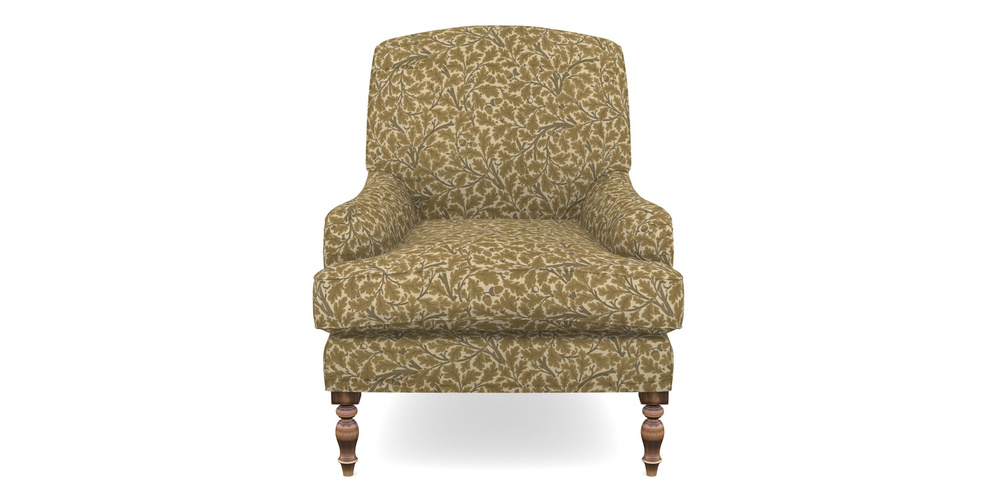 Product photograph of Lyndhurst Chair In V A Drawn From Nature Collection - Oak Tree - Gold from Sofas and Stuff Limited