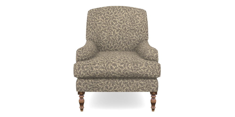 Product photograph of Lyndhurst Chair In V A Drawn From Nature Collection - Oak Tree - Grey from Sofas and Stuff Limited