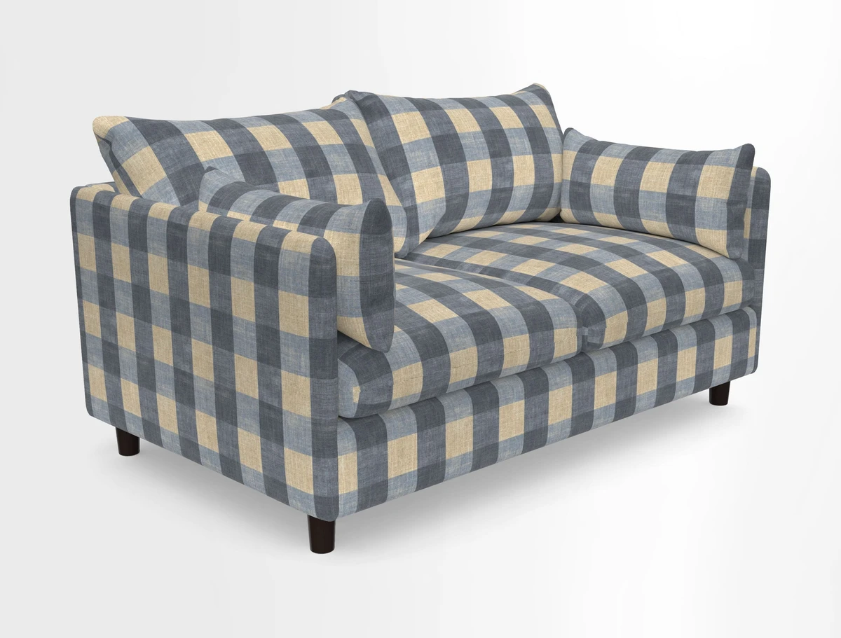 Madehurst 2.5 Seater Sofa in House Plain Sky. Loose cover option available