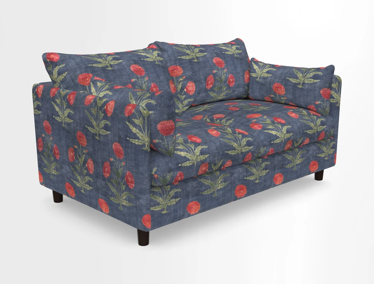 Madehurst 2.5 Seater Sofa in House Plain Sky. Loose cover option available
