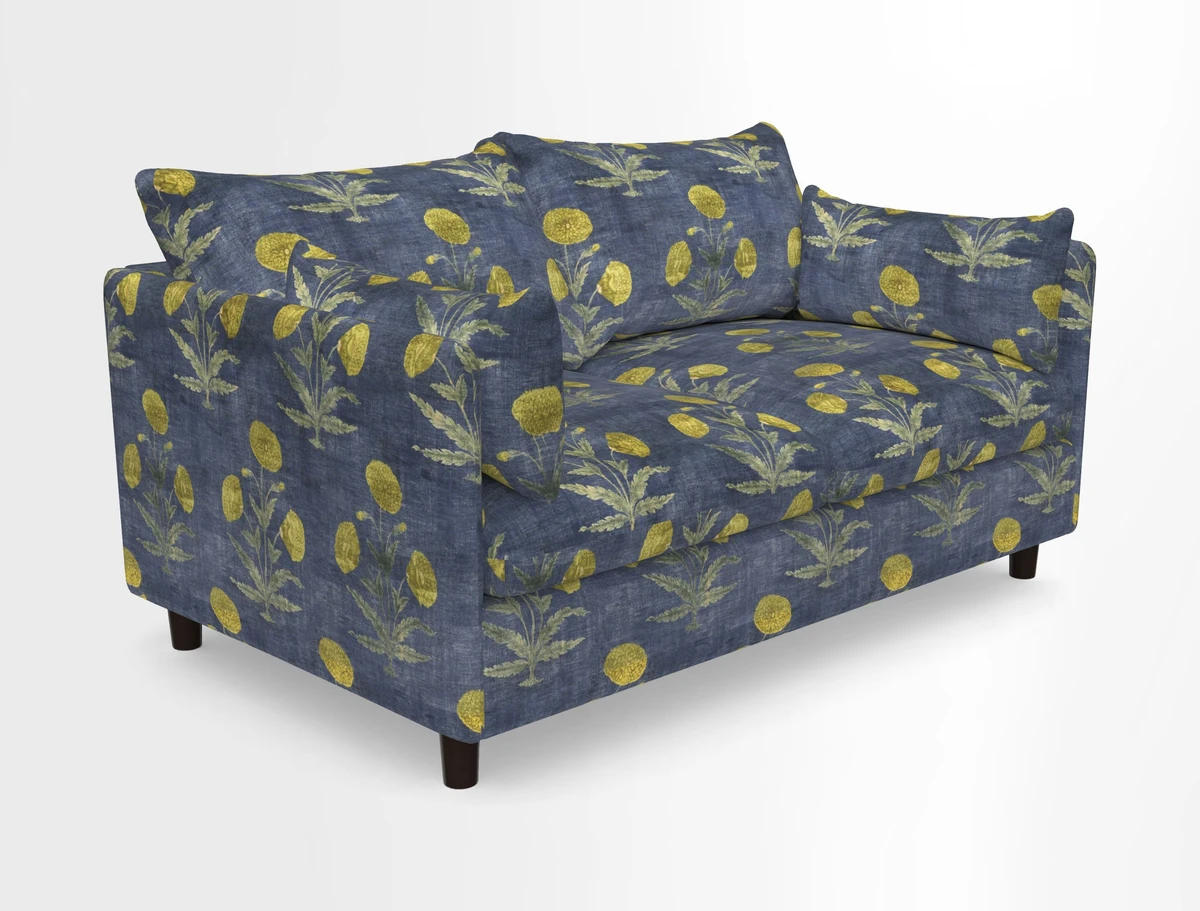 Madehurst 2.5 Seater Sofa in House Plain Sky. Loose cover option available