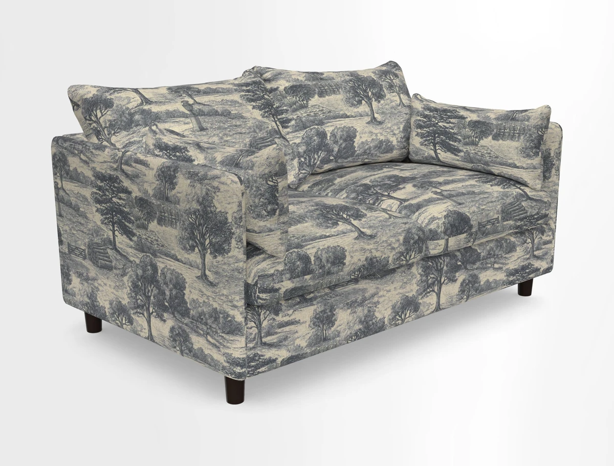 Madehurst 2.5 Seater Sofa in House Plain Sky. Loose cover option available