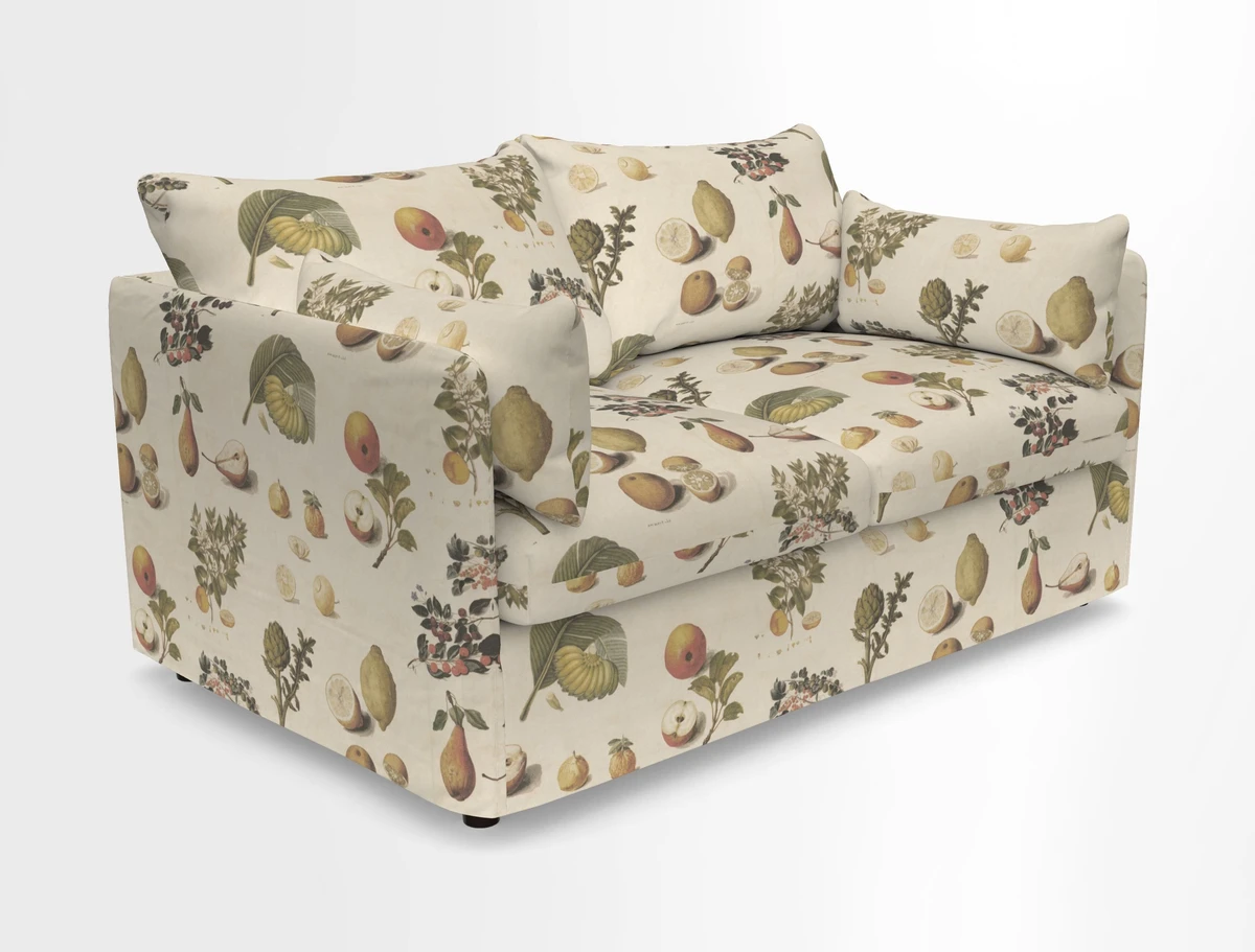 Madehurst 2.5 Seater Sofa in House Plain Sky. Loose cover option available