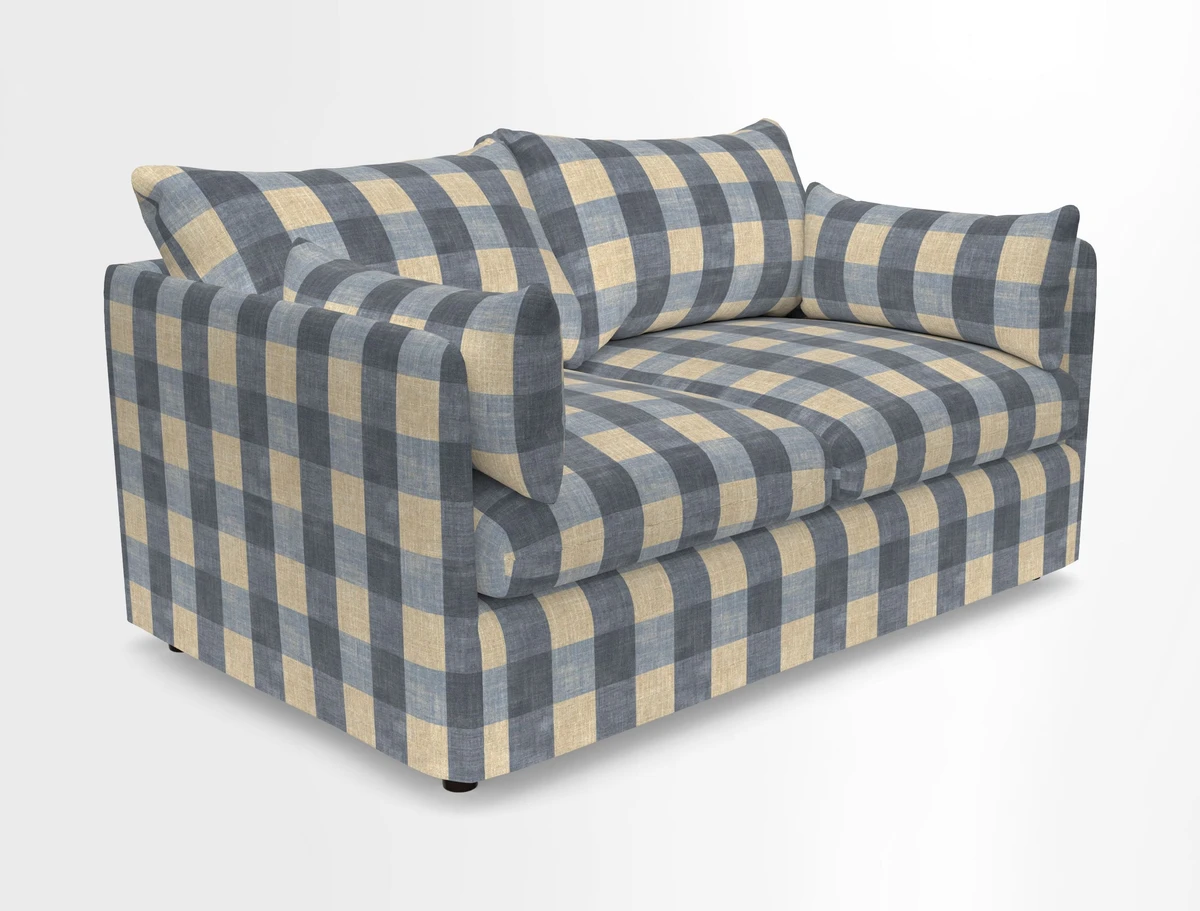 Madehurst 2.5 Seater Sofa in House Plain Sky. Loose cover option available
