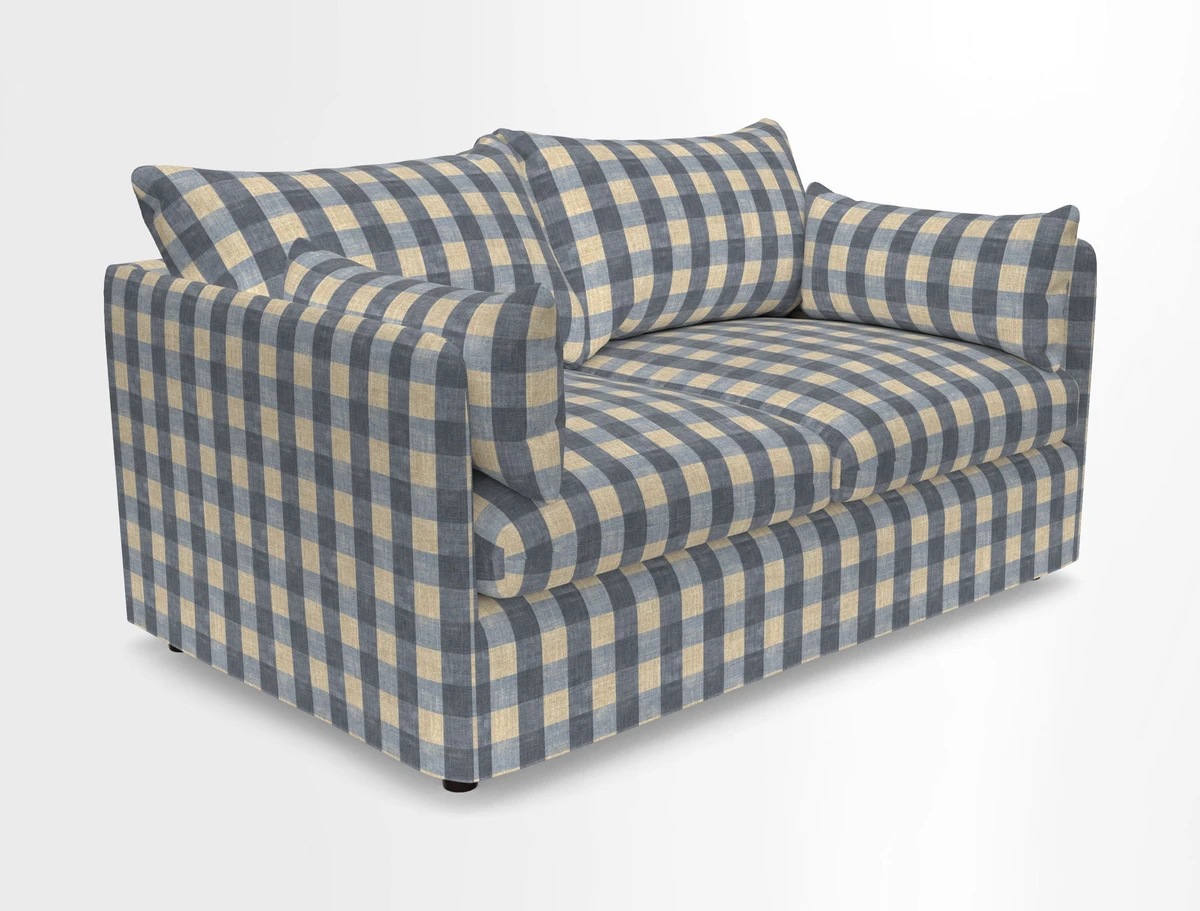 Madehurst 2.5 Seater Sofa in House Plain Sky. Loose cover option available