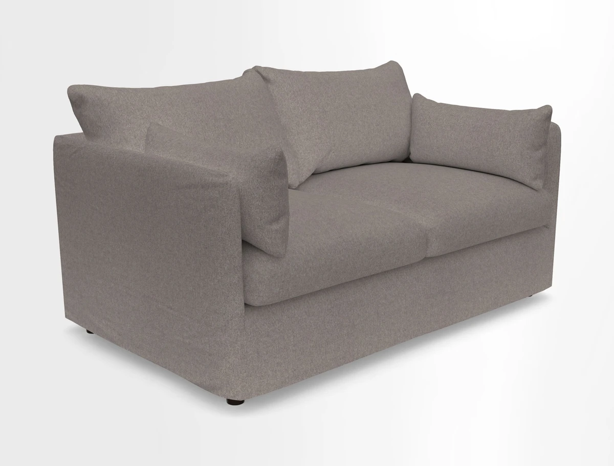 Madehurst 2.5 Seater Sofa in House Plain Sky. Loose cover option available