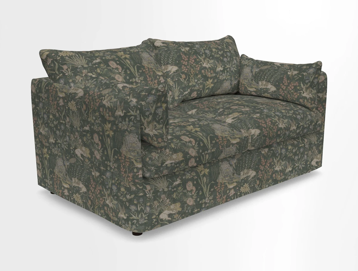 Madehurst 2.5 Seater Sofa in House Plain Sky. Loose cover option available