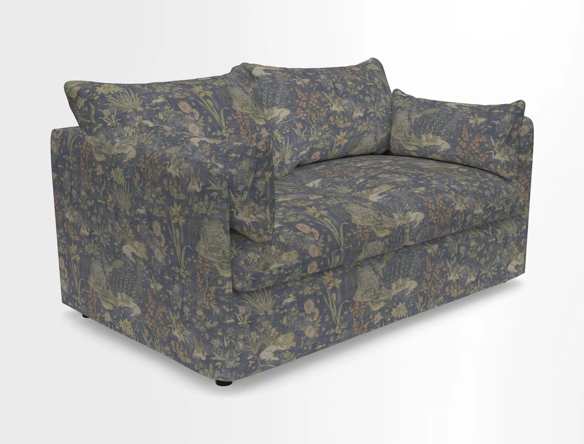 Madehurst 2.5 Seater Sofa in House Plain Sky. Loose cover option available