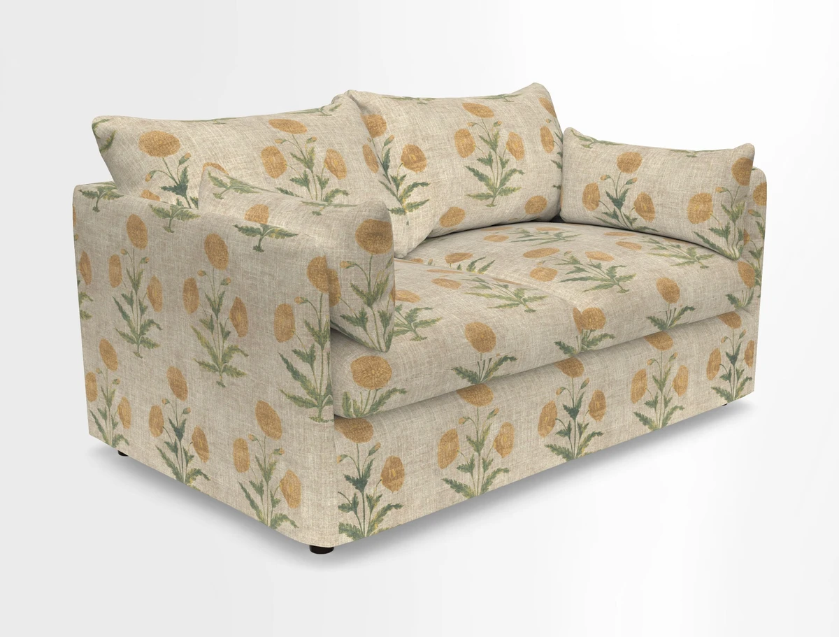Madehurst 2.5 Seater Sofa in House Plain Sky. Loose cover option available