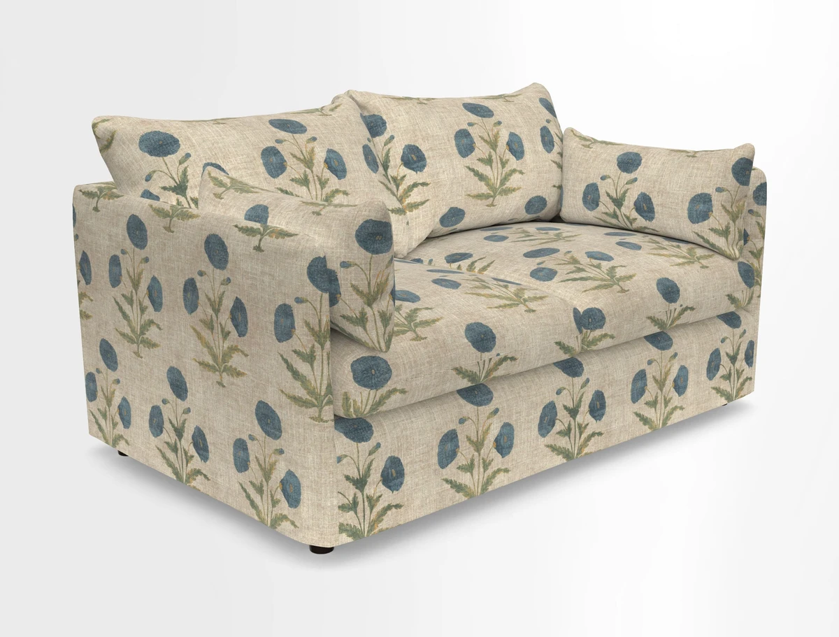 Madehurst 2.5 Seater Sofa in House Plain Sky. Loose cover option available