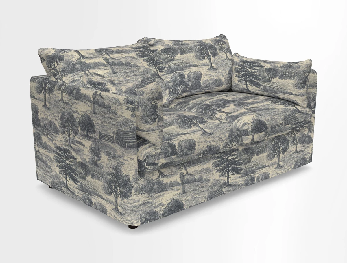 Madehurst 2.5 Seater Sofa in House Plain Sky. Loose cover option available