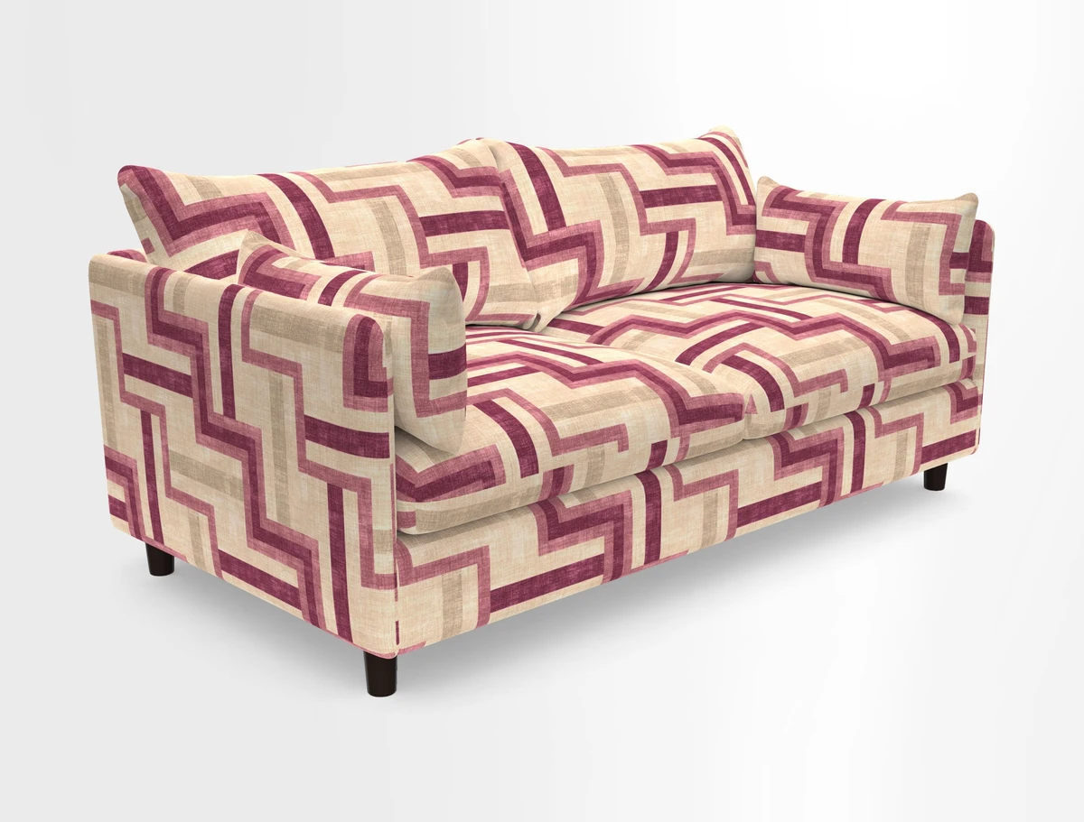 Madehurst 3 Seater Sofa in House Plain Sky. Loose cover option available