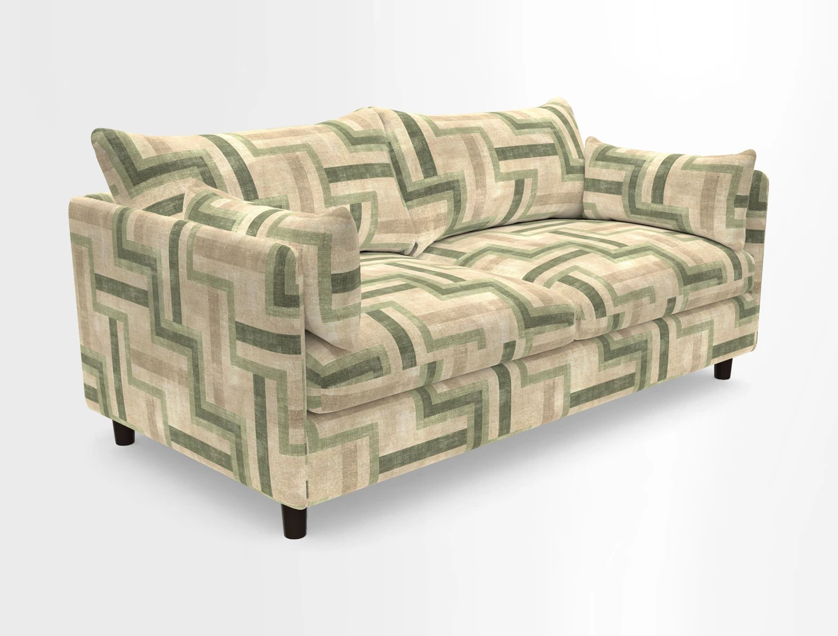 Madehurst 3 Seater Sofa in House Plain Sky. Loose cover option available