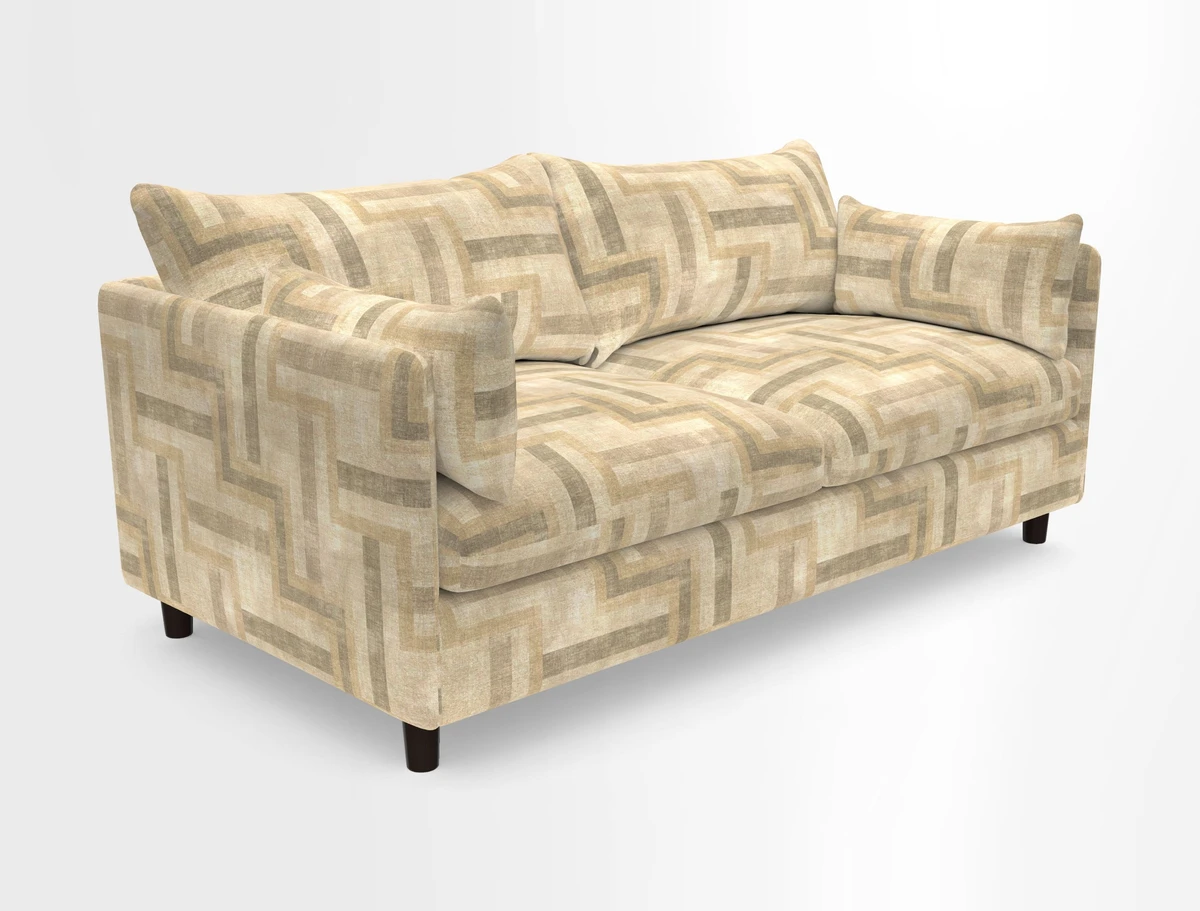 Madehurst 3 Seater Sofa in House Plain Sky. Loose cover option available