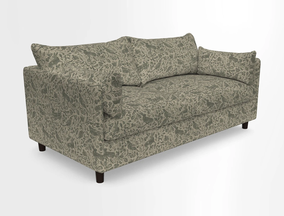 Madehurst 3 Seater Sofa in House Plain Sky. Loose cover option available