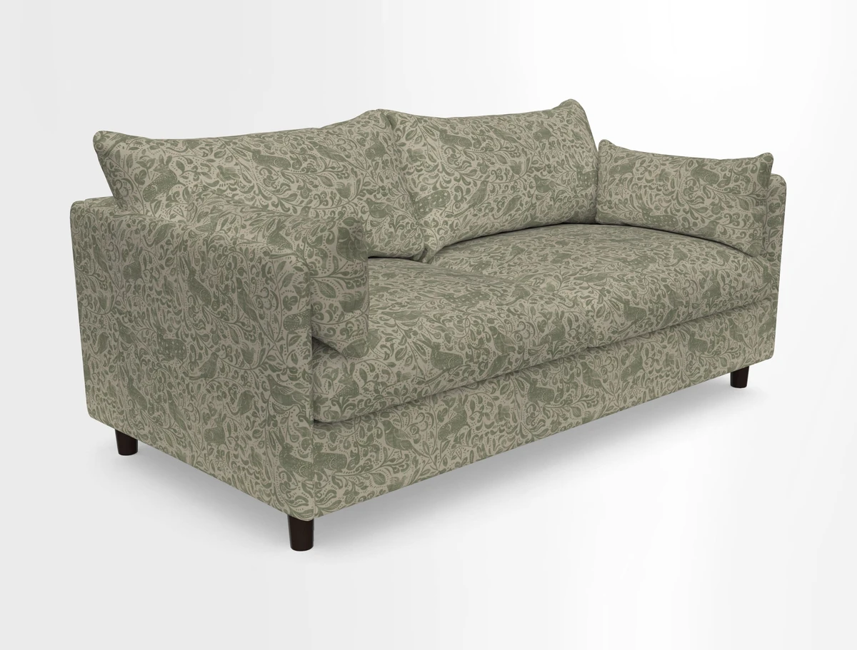 Madehurst 3 Seater Sofa in House Plain Sky. Loose cover option available